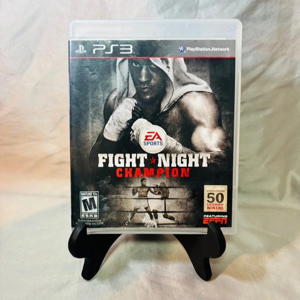Fight Night Champion PS3 PlayStation 3 EA Sports Boxing Game Muhammad Ali Tyson